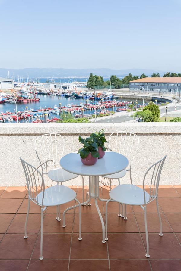 Apartamento Boutique Con Terraza Y Vistas Al Mar. Porto Vilanova Villanueva De Arosa Kültér fotó