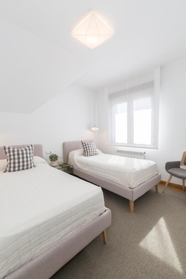 Apartamento Boutique Con Terraza Y Vistas Al Mar. Porto Vilanova Villanueva De Arosa Kültér fotó