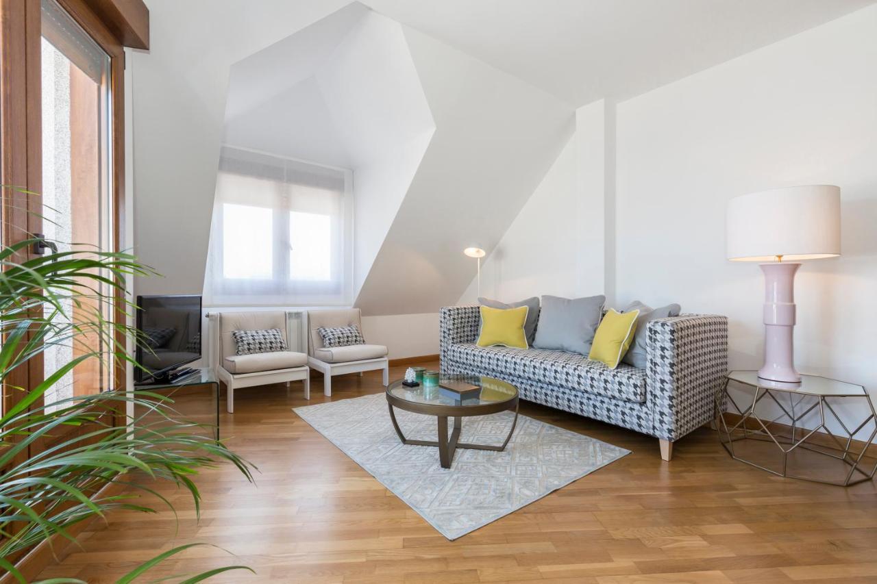 Apartamento Boutique Con Terraza Y Vistas Al Mar. Porto Vilanova Villanueva De Arosa Kültér fotó