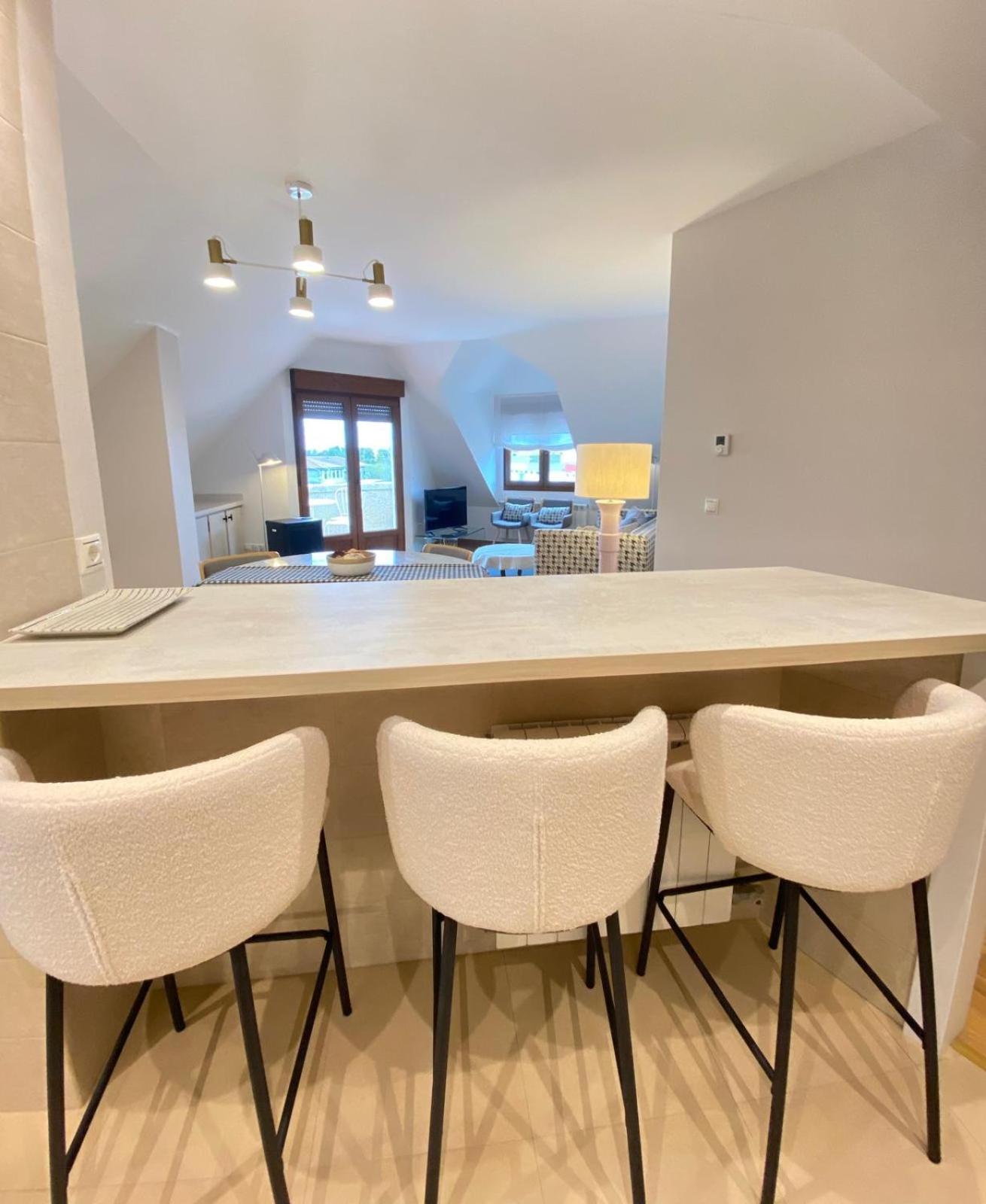 Apartamento Boutique Con Terraza Y Vistas Al Mar. Porto Vilanova Villanueva De Arosa Kültér fotó